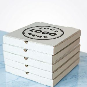 PIZZA BOX - CUSTOM-MADE -WHITE 10 - 50CT
