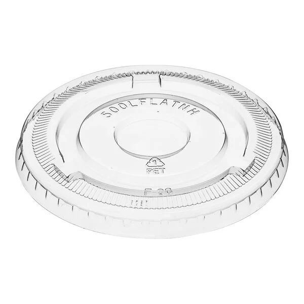 flat lid - NO straw slot