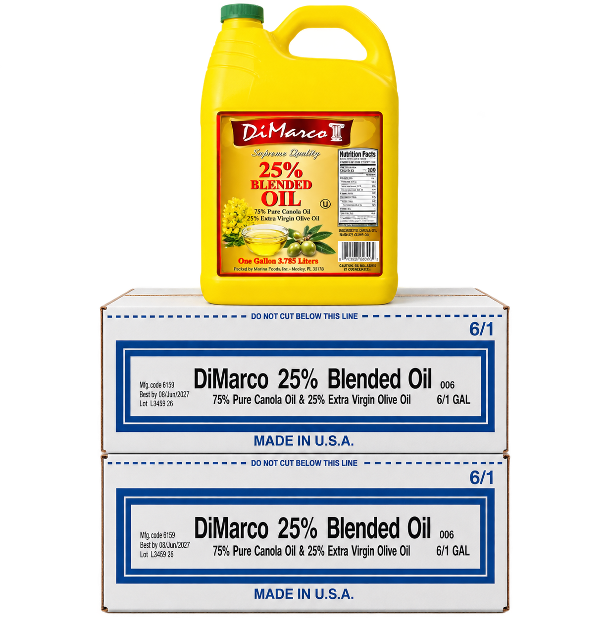 OIL CANOLA - BLEND - EVOO - 75-25