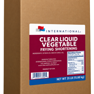 PACKER - CLEAR LIQUID FRYING OIL  35LBS
